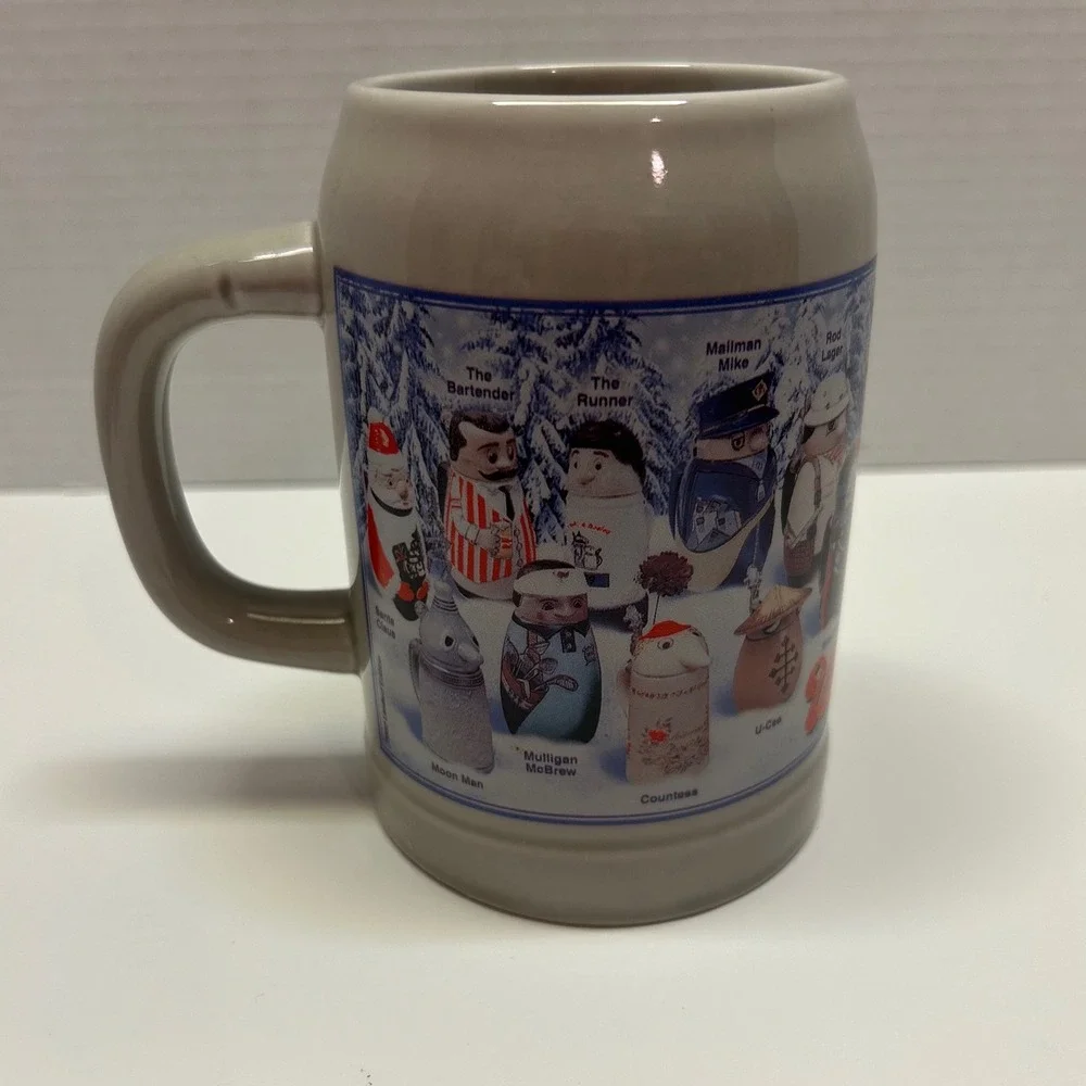 Rare 2002 Utica Club Schultz & Dooley Collector's Club Limited Edition Stein Mug